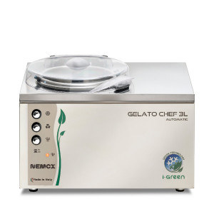 Ice Cream Machine with Removable Bowl and Storage, GELATO Chef 3L Automatic - i-Green - Img 4