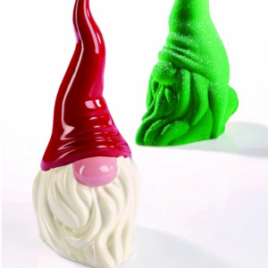 Karácsonyi gnóm 3D 11.5x8.5xh20cm - Kit Matrite műanyag 2 tárgyak