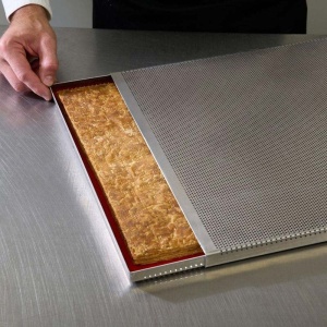 Kit 2 Tavi Aluminiu Perforat pentru Foietaj, 60 x 40 x H 2 cm - Img 3