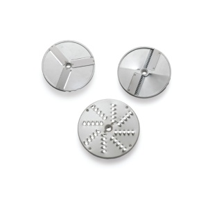 Kit of 3 discs for vegetable slicer, model Kit 3Discs, Pizza Group