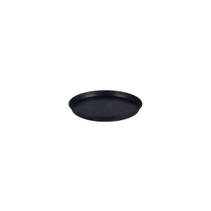 Kúpos pizzatálca, Ø 20 x H 2,5 cm, Fekete tábla - Img 1