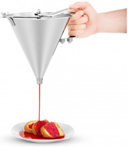 Liquid / Semi-Liquid Dosing Device 1.9 Litres, Stainless Steel with 3 Nozzles - Img 2