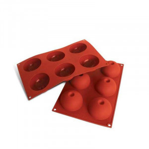 Magic Dome Силиконов полусферичен магически купол Ø7.5xH4cm, 6 кухини (SF086) - Img 1