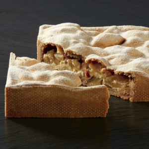Microperforated Frame Square Tart Square Square Corners, 15x15xH3.5cm - Img 2