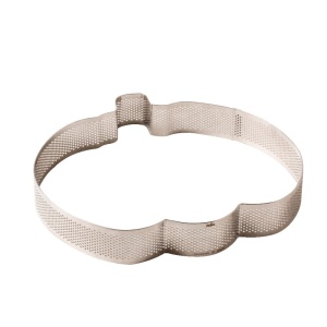 Mikroperforált sütőtökös pite 24 x 22 x H 3,5 cm