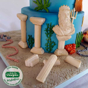 Moulding Silicone Border / Decoration Marin, 6 Subjects Sfori L 17 cm and Knots - Img 6