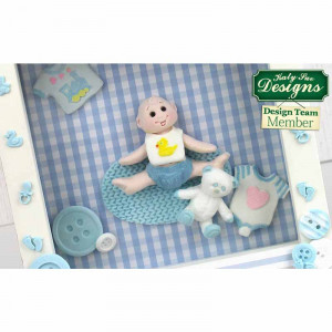 Mulaj Silicon Haine Bebe 8 Subiecte 5 - 1 x 4 - 0.3 cm - Img 4