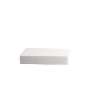 Négyzet alakú polisztirol forma 15 x 15 x H 5 cm