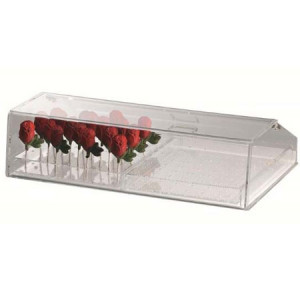 Neutra Bench Showcase with 1 Display Top, Transparent Plexiglas, 60 x 36 x H 16 cm - Img 2