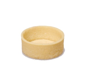 Neutral Round MiniTarte Pastry Cases, Ø 3.6 x H 1.75 cm, Confiletas, 105 pieces