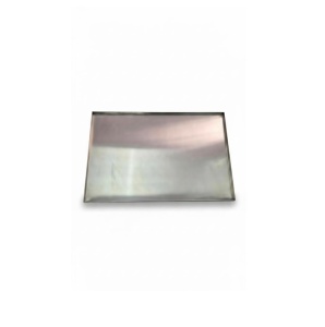 Non-perforated aluminium tray – 4-sided, 60 x 90 x H 2 cm - Img 2