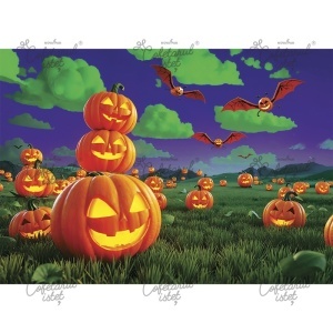 Nyomtatott cukortészta Halloween 9-es modell, A4 - Cukrászda Istet