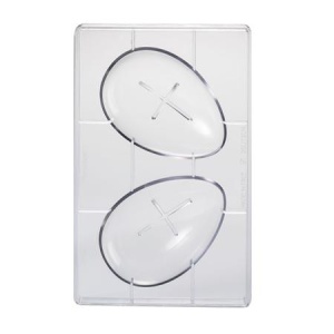 Oua H 13 cm - Chocolate Polycarbonate mould, 2 cavities - Img 2
