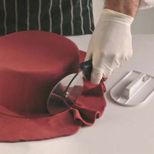 Paleta Finisare Suprafete Tort, Capat Rotunjit, 14.8 x 8.2 cm - Img 3