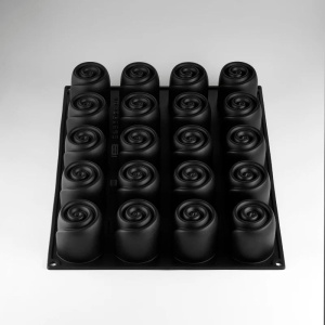 Pavoflex mould 30x40cm Volupte 20 cavities, Ø 6 x H 5.5 cm, 120 ml - Img 5