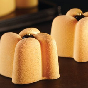 Pavoflex mould 60 x 40cm Intrigue Ø 4 x H 2.8 cm, 54 cavities, 25 ml - Img 1