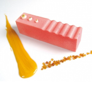 Pavoflex mould 60x40cm Log 12x3xh3.8cm, 20 cavities, 110 ml - Img 1