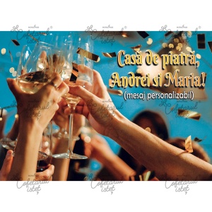 Personalised Printed Vase Personalised Wedding Model 7, A4 - Confectioner Istet - Img 2