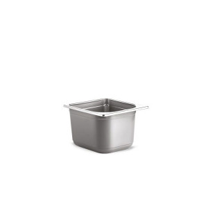 Plastic Ice Cream Tray 2.33 L, 16.5 x 18 cm x H 12 cm, Silver, Set 168 pcs