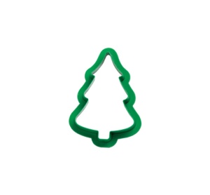Plastic Plastic Christmas Cutters - Bradut, Ø 8 x H 2 cm - Img 1