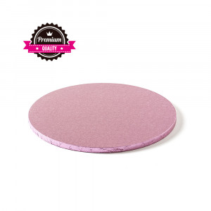 Platou Tort Rotund Roz, Ø 25 x H 1.2 cm - Img 1