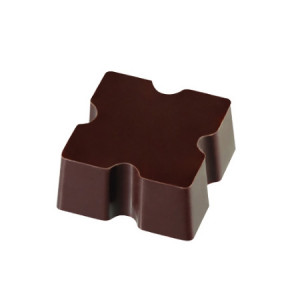 Polycarbonate mould Magnetic Range 15 Chocolate Pralines, 2.5 x 2.5 x H 2 cm, 13 gr - Img 1
