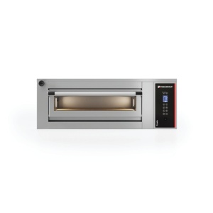 Professional pizza oven, digital control panel, 6 x Ø 30-34 cm, temperature 450⁰C, top-down opening, model PY D6, Pizza Group