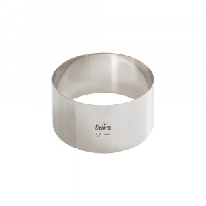 Rama inox rotunda Ø 9 x H 6 cm