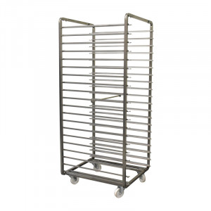 Rastel Tavi Stainless Steel Trolley - 20 Stages, Tavi 80 x 60 cm - Img 1