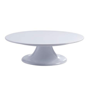 Rotating Decor Cake Stand, Material Plastic, Ø 32 x H 10 cm - Img 1