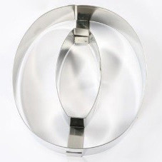 Rozsdamentes acél ág, 0, Ø30xH4cm - Img 2