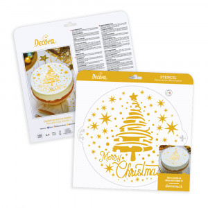 Sablon Plastic Decor Top, Christmas model, Ø 25 cm - Img 4