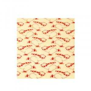 Set 30 Folii Transfer Decor Ciocolata Urs Polar, 34 x 26.5 cm