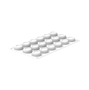 Silicon Cake Tin XS Ø 4 x H 1.5 cm, 18 cavities x 14 ml - Img 4