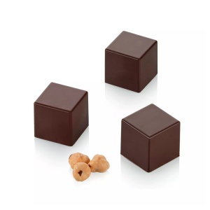 Silicon Cub Monoportii forma, 3,5 x 3,5 x H 3,5 cm, 56 üreg, 40 ml (SQ100)