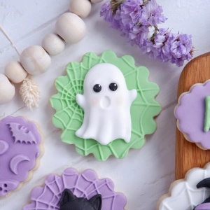 Silicon Halloween mould, 3 Subjects Ø 5.2 - 5.7 cm - Img 4