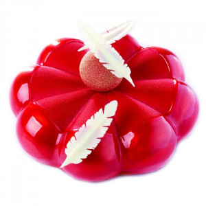 Silicon mould 3D Bombee cake Ø18xH5cm - Img 1