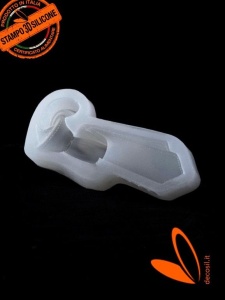 Silicon mould 3D tie, 11.5 x 4.5 x H 1.4 cm - Img 2