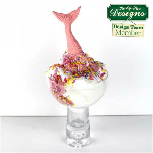 Silicon mould Katy Sue mermaid tail 8.5 x 4.5 cm - Img 4