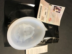 Silicon Moulding Medium Egg with Pouch, Ø 9.7 x H 12.5 cm - Img 4