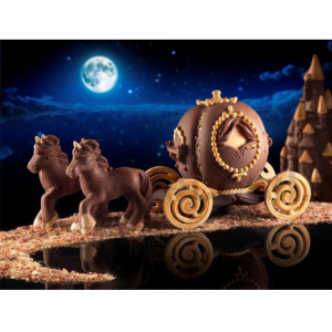 Silicon Unicorn 3D mould, 11.4 x 5.8 x H 11.2 cm - Img 3