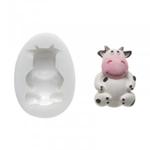 Silicone Cow Mulaj, 3.1 x 4.6 cm (SLK110) - Img 1