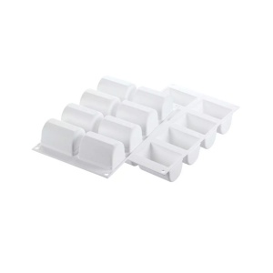 Silicone mould 7.5 x 5 x H 4.6 cm, 8 cavities, 140 ml - Img 2
