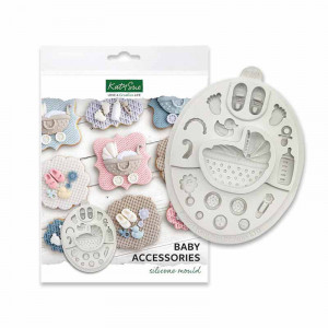 Silicone Moulding Decorations Babies - Christening, 10 Topics - Img 1