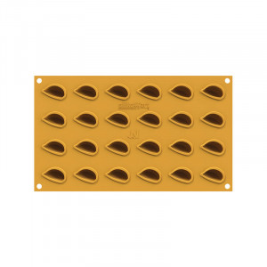 Silikomart Silicone mould NaturaE Garlic 3.3 x 1.96 x H 1.97 cm, 4 ml, 24 cavities - Img 2