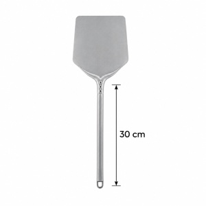 Smart Square Pizza Shovel, Anodised Aluminium, 30×30 cm, 30 cm Handle