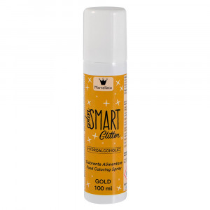 SPRAY Golden Glitter - zsírban oldódó ételfesték, 100 ml - Azo mentes