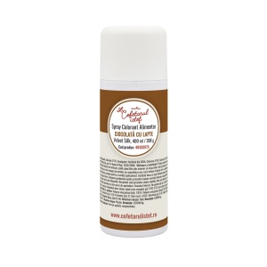 SPRAY VELVET Silk – Хранителен оцветител „Млечен шоколад“ Pantone 731 U, 400 мл