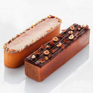 Stainless Steel Baking Tin Model Geometric Oval 25 x 6 x H 6 cm, vol. 790 ml - Img 2