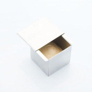 Stainless steel baking tin New York Roll Cub, 6 x 6 x H 6 cm, vol. 220 ml - Img 2